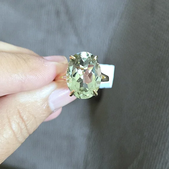 Shivam Green💚 Amethyst Ring💍 - NWT - Picture 2 of 16